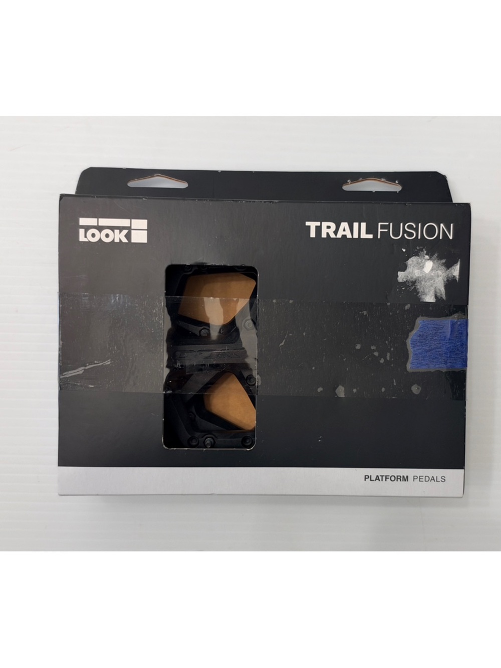 New LOOK Trail Fusion MTB Platform Pedals Black
